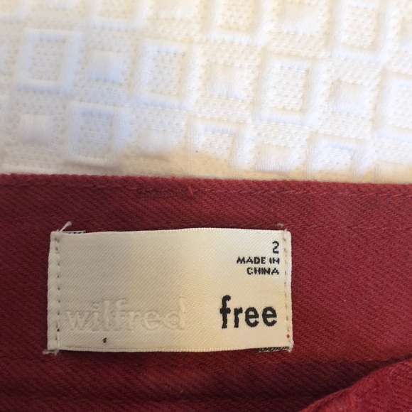 Wilfred red jeans - Picture 3 of 7